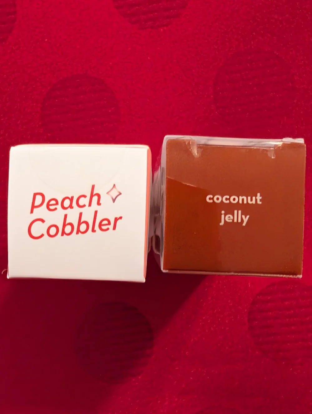 2 Of The CRÈME Shop Luscious Lip Oils - Peach Cobbler & Coconut Jelly 🆕